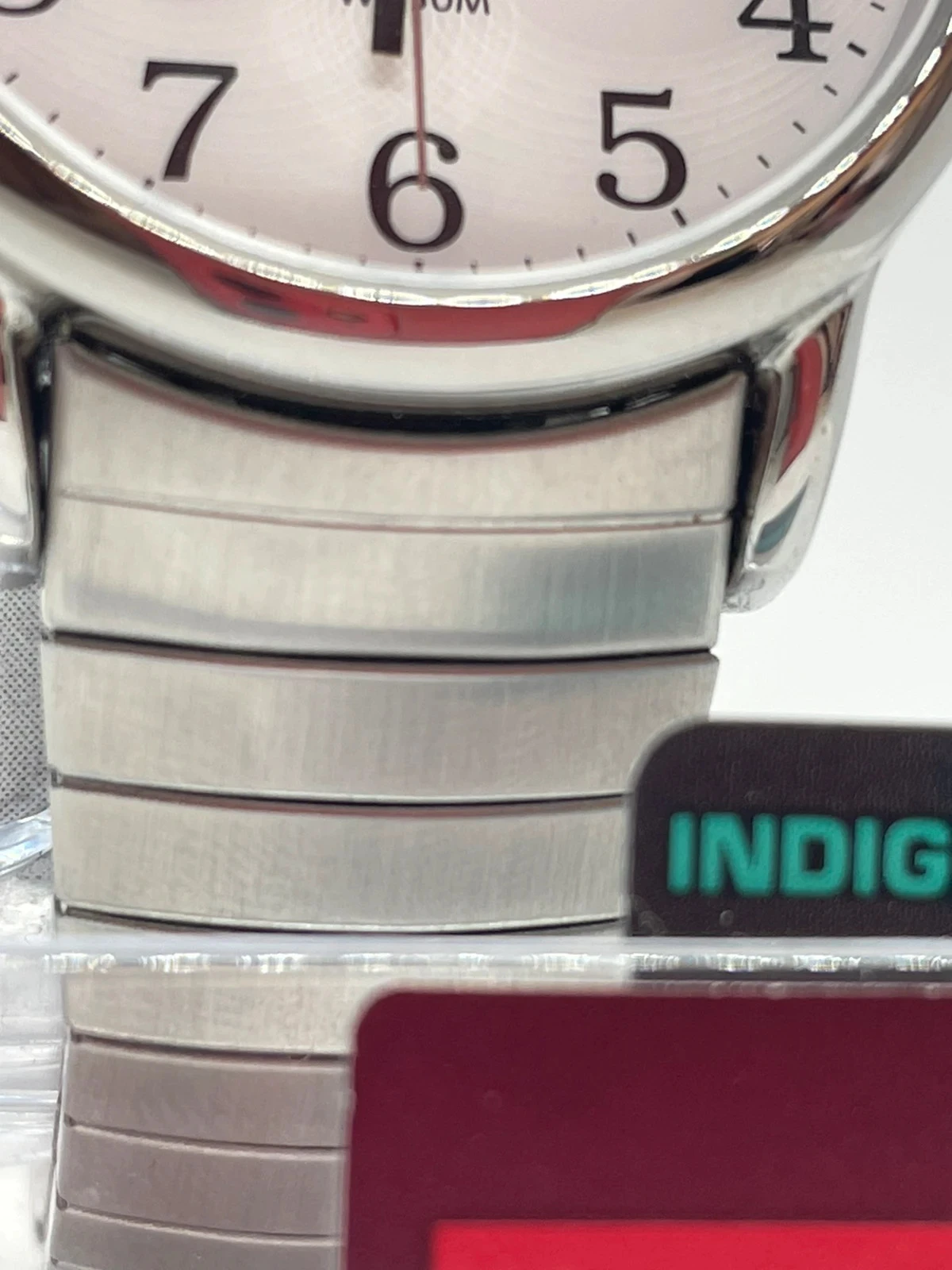 Reloj TIMEX Indigo, original nuevo con caja | Acero inoxidable, luz nocturna, modelo WR 30M – photo 13